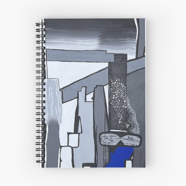 Item preview, Modern Blue Geometric Abstract designed and sold by PeridotGypsy.