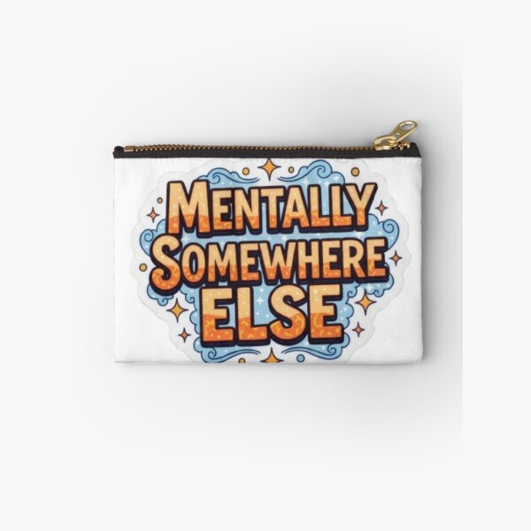 Item preview, Mentally Somewhere else sticker  designed and sold by Dipti333.