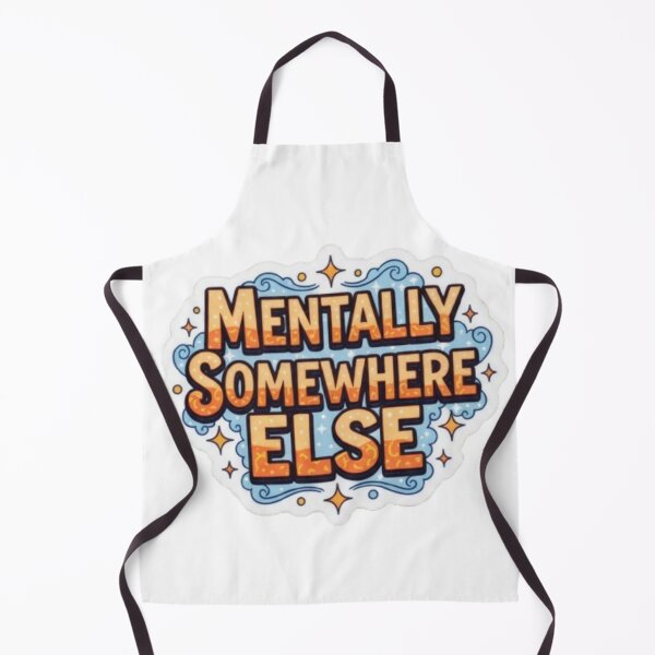 Item preview, Mentally Somewhere else sticker designed and sold by Dipti333.