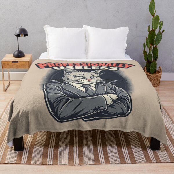 Item preview, Professionally Useless Cat – Corporate Energy designed and sold by Artiviose.