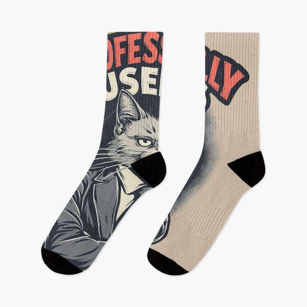Item preview, Professionally Useless Cat – Corporate Energy designed and sold by Artiviose.