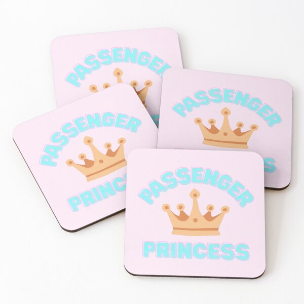 Item preview, Passenger Princess Shirt – Funny Car Girl Crown Graphic Tee designed and sold by TheStephanieRome.