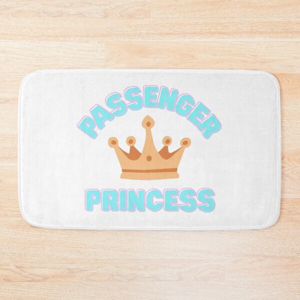 Item preview, Passenger Princess Shirt – Funny Car Girl Crown Graphic Tee designed and sold by TheStephanieRome.