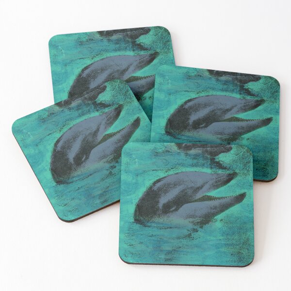 Item preview, A Pair of Dolphins designed and sold by ElvisSantanaArt.
