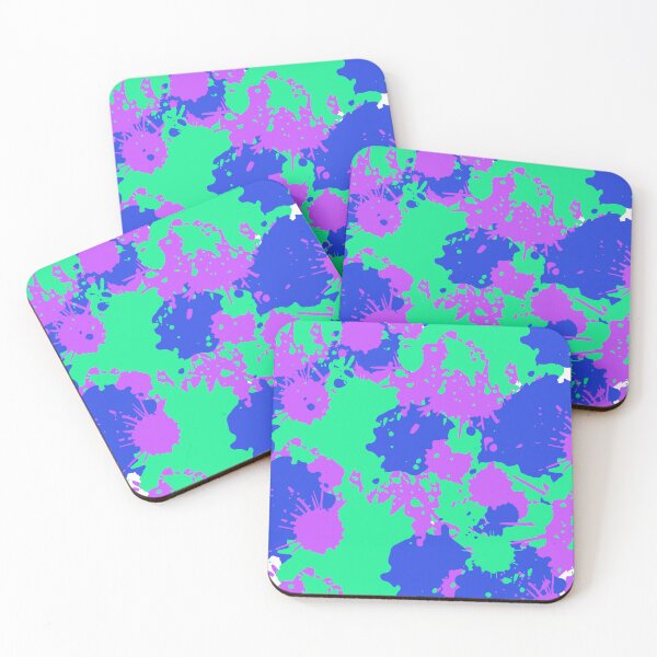 Item preview, Colorful Paint Splatter Abstract Pattern – Neon Graffiti Art Design designed and sold by kpwi_maduwanthi.