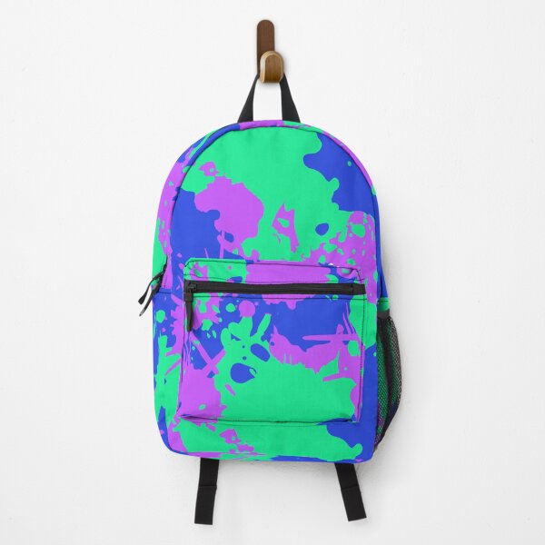 Item preview, Colorful Paint Splatter Abstract Pattern – Neon Graffiti Art Design designed and sold by kpwi_maduwanthi.