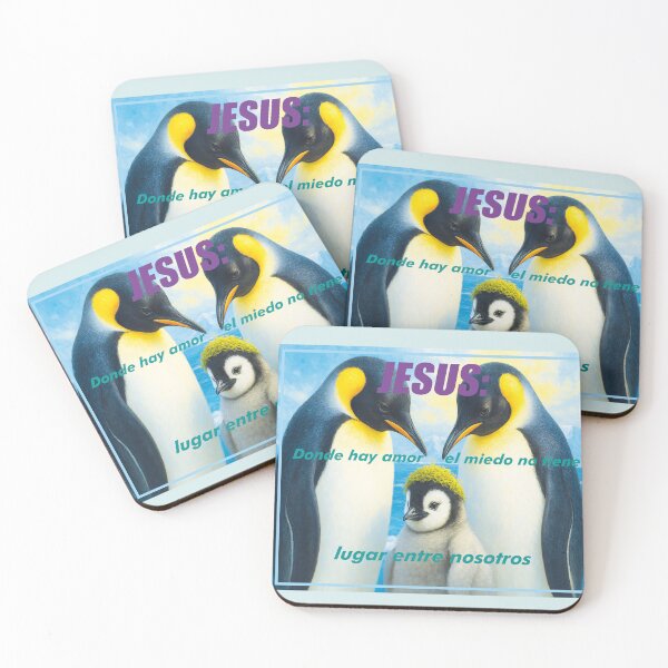 Item preview, A family of penguins united by Christian love designed and sold by the artedivino.