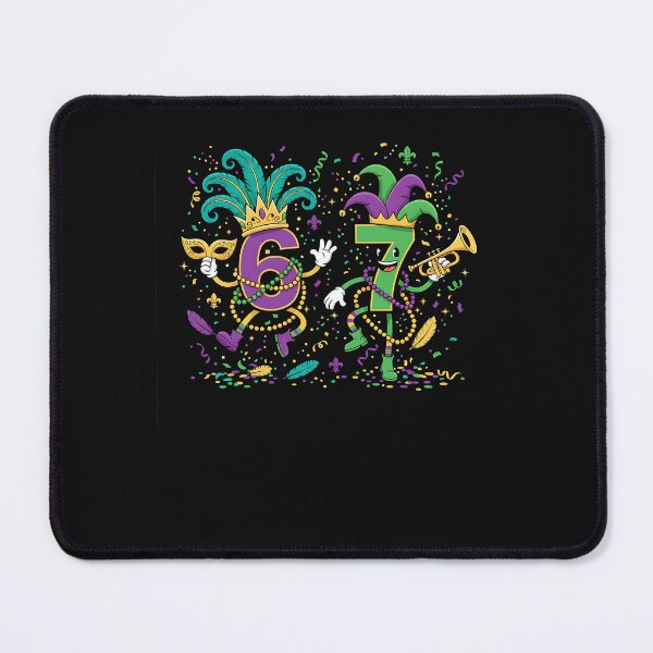 Item preview, Six Seven Carnaval Festival 67 Meme Funny Mardi Gras designed and sold by Intomindfood.