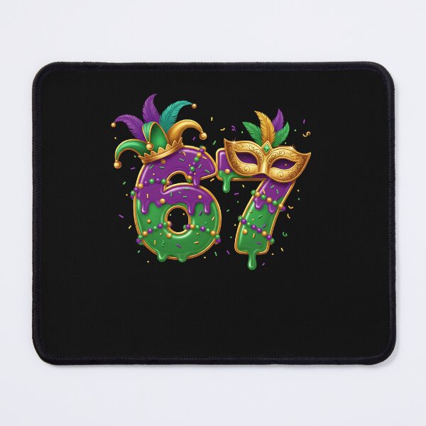 Item preview, Six Seven Carnaval Festival 67 Meme Funny Mardi Gras  designed and sold by Intomindfood.