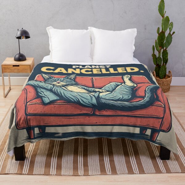 Item preview, Plans Cancelled Cat – Staying In Tonight designed and sold by Artiviose.