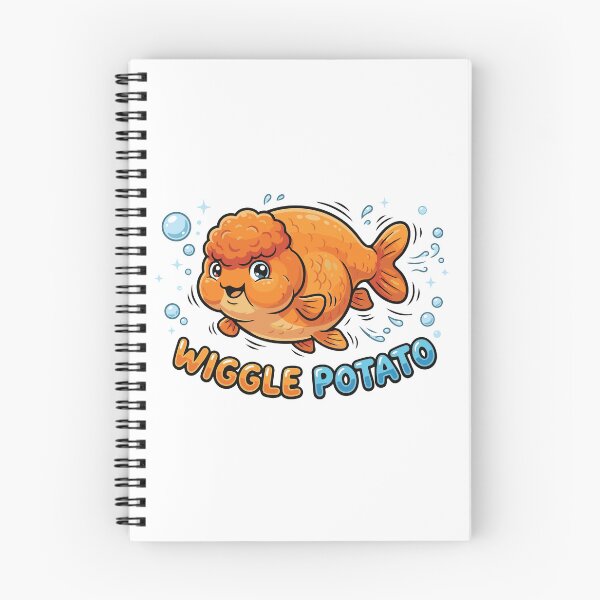 Item preview, Wiggle Potato Funny Ranchu Goldfish Meme designed and sold by Petzzz.