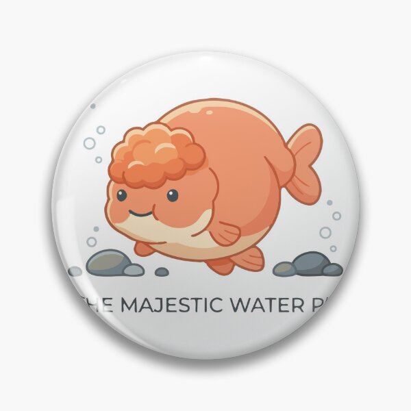 Item preview, The Majestic Water Pig Ranchu Goldfish designed and sold by Petzzz.