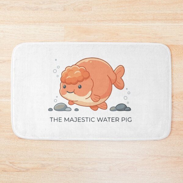 Item preview, The Majestic Water Pig Ranchu Goldfish designed and sold by Petzzz.