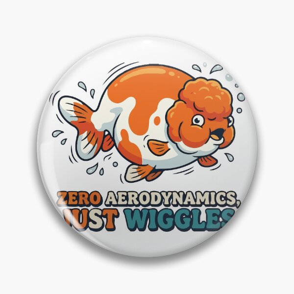 Item preview, Zero Aerodynamics Just Wiggles Ranchu Goldfish designed and sold by Petzzz.