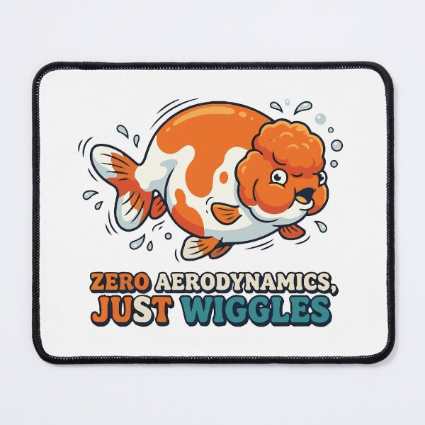 Item preview, Zero Aerodynamics Just Wiggles Ranchu Goldfish designed and sold by Petzzz.
