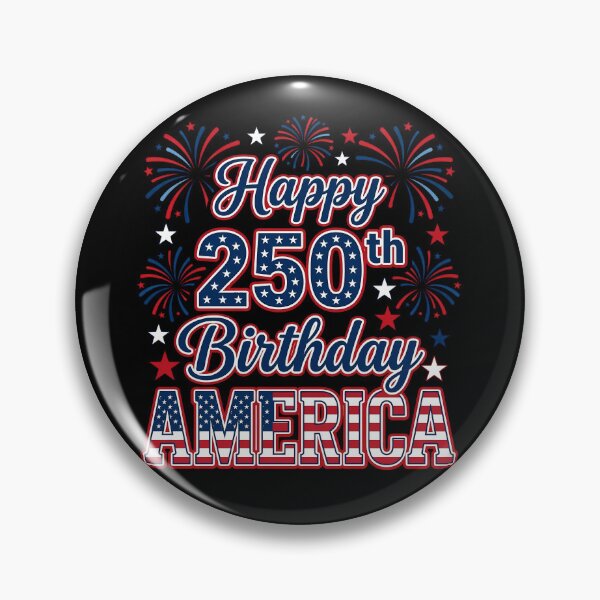 Item preview, Happy 250th Birthday America Fireworks Anniversary designed and sold by LiviuGligoros.