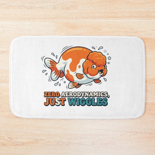 Item preview, Zero Aerodynamics Just Wiggles Ranchu Goldfish designed and sold by Petzzz.