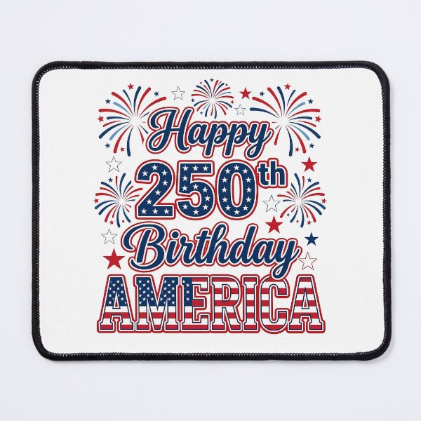 Item preview, Happy 250th Birthday America Fireworks Anniversary designed and sold by LiviuGligoros.