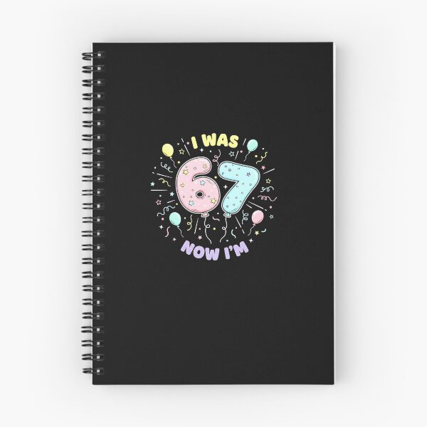 Item preview, 7 Year Old Birthday I was 6 Now I'm 7 67 Meme Boys Girls designed and sold by Intomindfood.