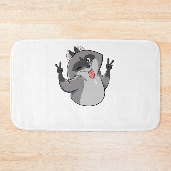 Item preview, peace raccoon designed and sold by Gokuxtreme.