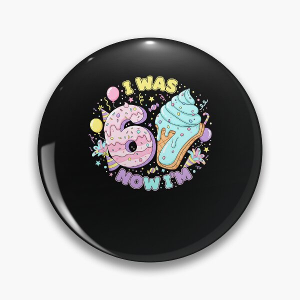 Item preview, 7 Year Old Birthday I was 6 Now I'm 7 67 Meme Boys Girls  designed and sold by Intomindfood.