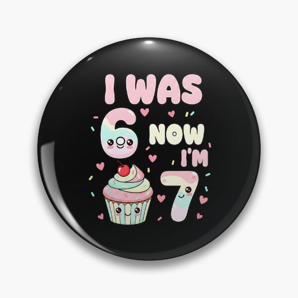 Item preview, Six Seven Meme 7 Year Old Birthday Shirt was 6 Now I'm 7 designed and sold by Intomindfood.