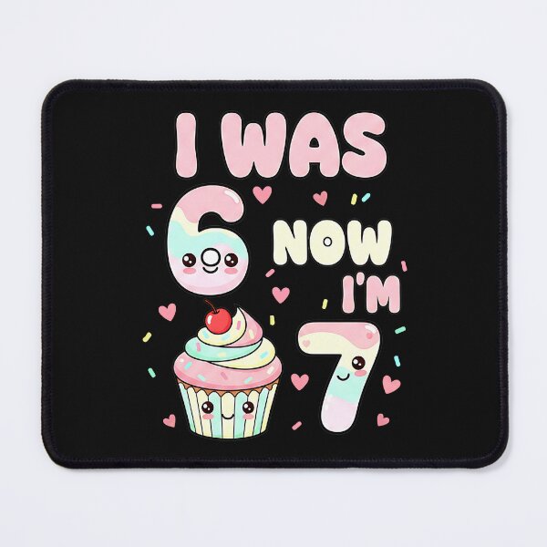 Item preview, Six Seven Meme 7 Year Old Birthday Shirt was 6 Now I'm 7 designed and sold by Intomindfood.
