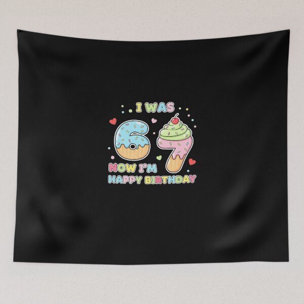 Item preview, Six Seven Meme 7 Year Old Birthday Shirt was 6 Now I'm 7  designed and sold by Intomindfood.