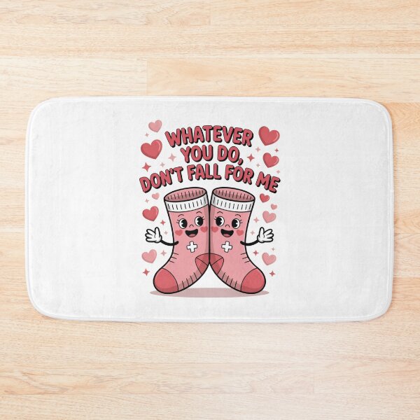 Item preview, Whatever You Do, Don't Fall For Me Funny Valentine Quote Relationship Humor designed and sold by CORJIDOG-ART.