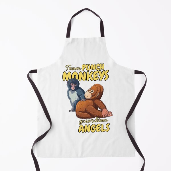 Item preview, Cute Monkey Guardian Angels T-Shirt – Funny Anime Primate Duo Best Friends Tee – Kawaii Monkey Gift designed and sold by marcopoloirl.