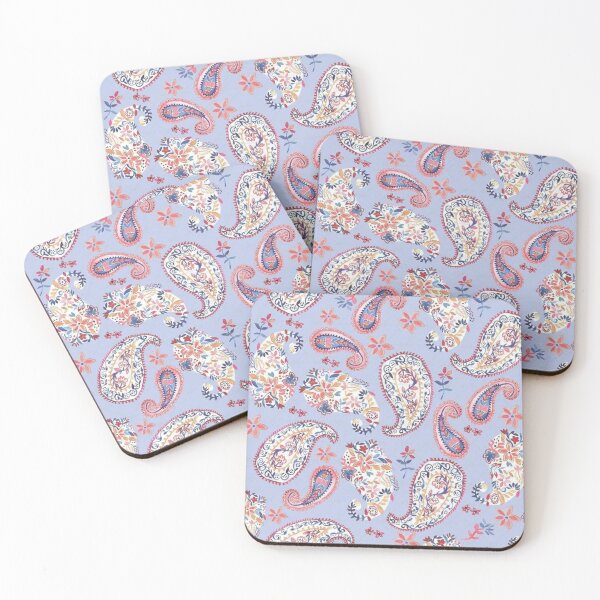 Item preview, Pastel Lavender Paisley Floral Pattern designed and sold by Ruchika413.
