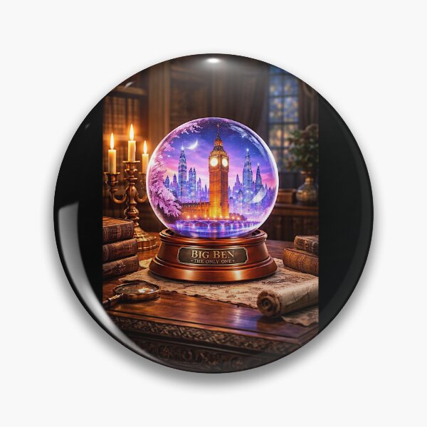 Item preview, Big Ben in a snow globe designed and sold by NubesDesignCH.
