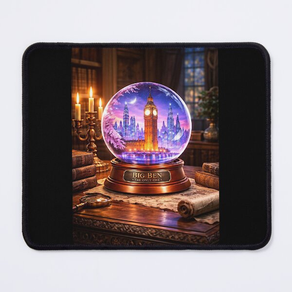Item preview, Big Ben in a snow globe designed and sold by NubesDesignCH.