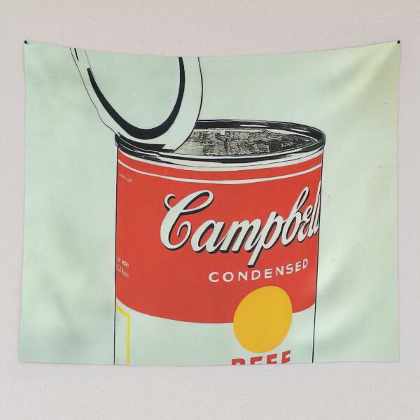 Item preview, Big Campbell's Soup Can 19c (Beef Noodle) - Pop Art by Andy Warhol designed and sold by Jessipexl.