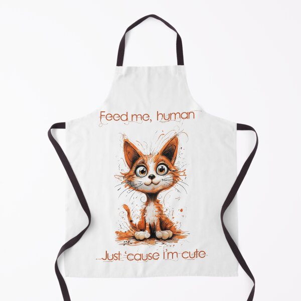 Item preview, Feed Me Human Cat designed and sold by caracatita75.