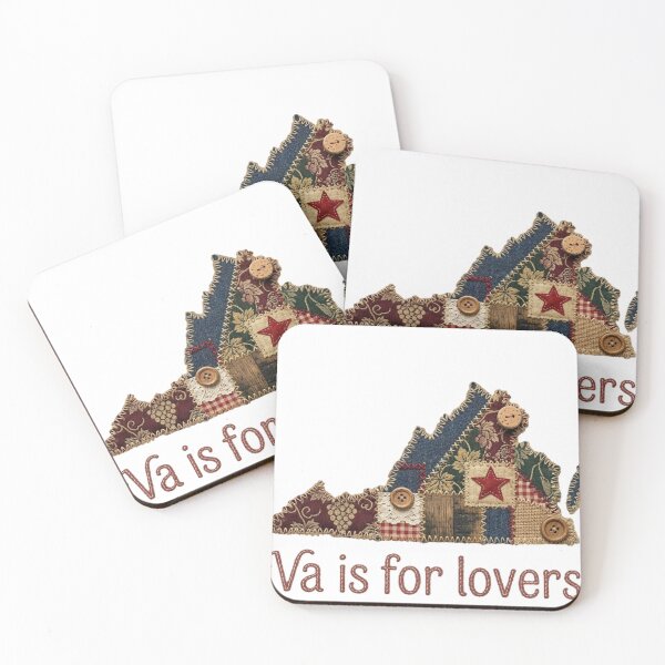 Item preview, Virginia is for lovers Patchwork designed and sold by Buck33wheat.