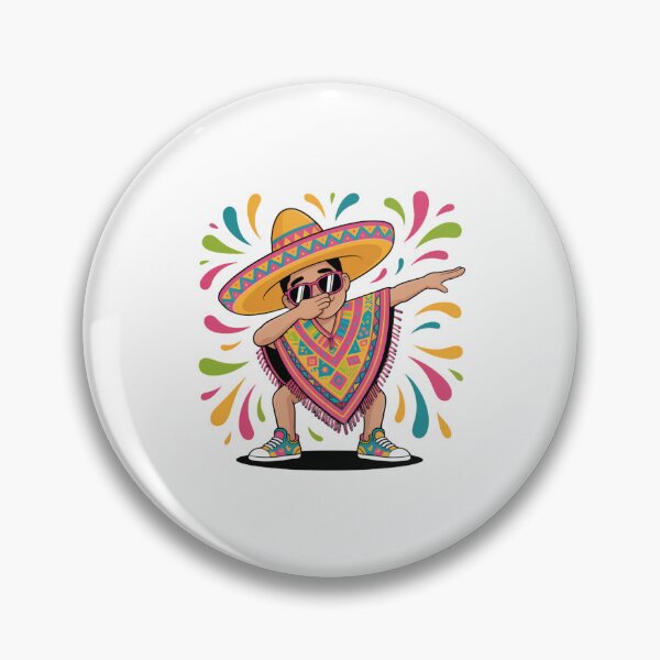 Item preview, Cinco De Mayo Dab Sombrero Poncho Mexican Fiesta Celebration designed and sold by CORJIDOG-ART.