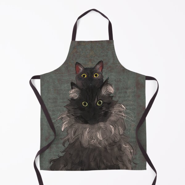 Item preview, Black cat stack atop black cat designed and sold by LesbianMastermind.