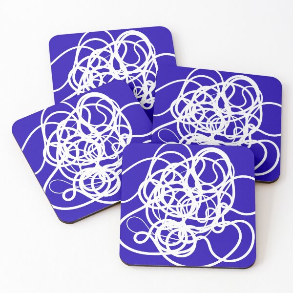 Item preview, Abstract Scribble Line Art Pattern – Modern Minimal Doodle Design designed and sold by kpwi_maduwanthi.