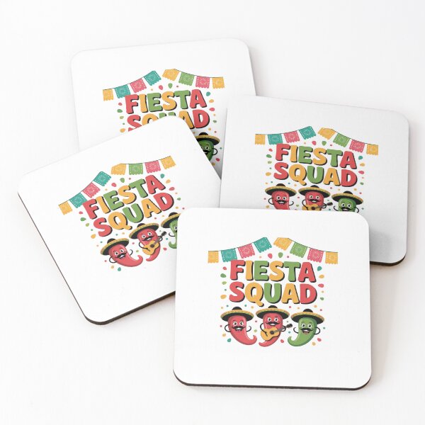 Item preview, Fiesta Squad Cinco De Mayo Mexican Celebration Group designed and sold by CORJIDOG-ART.