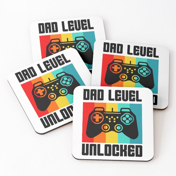 Item preview, Dad Level Unlocked Retro Controller Gaming designed and sold by Abaseen.