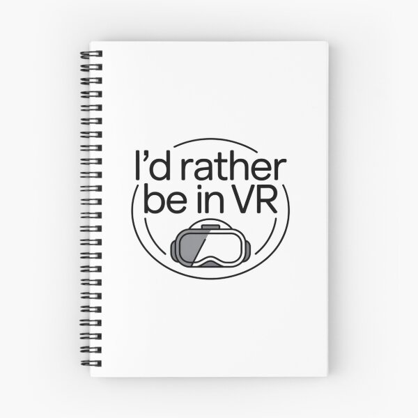 Item preview, I'd Rather Be In VR Virtual Reality Enthusiast Gamer designed and sold by CORJIDOG-ART.