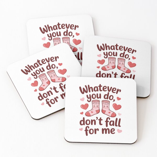Item preview, Whatever You Do Don't Fall For Me Funny Valentine Love Relationship Humor designed and sold by CORJIDOG-ART.