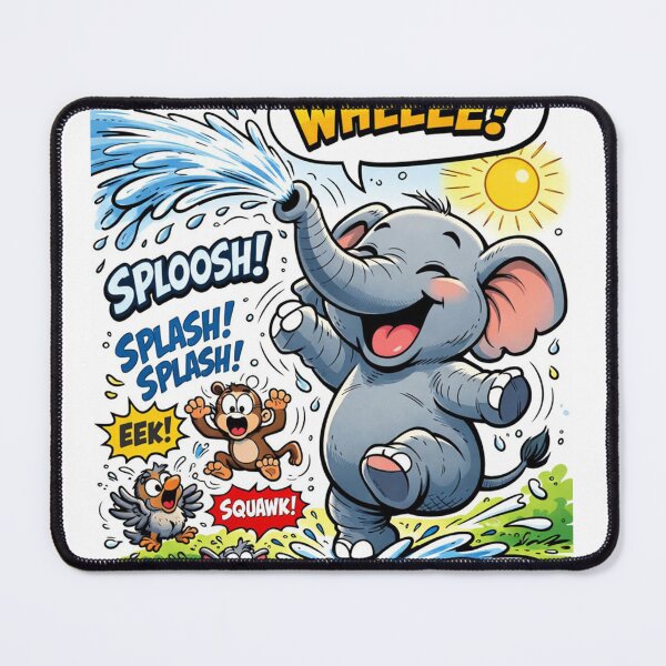 Item preview, funny elefant with his friend designed and sold by Malik-Designs.