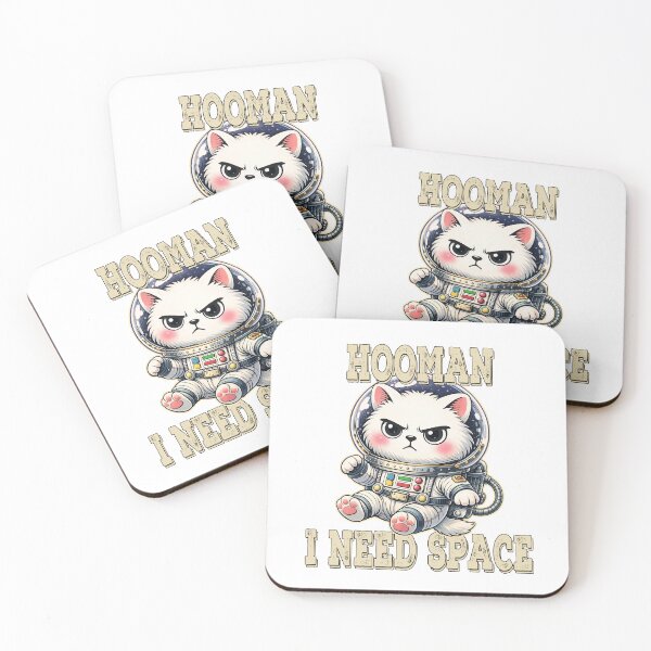 Item preview, I Need Space, Hooman – Grumpy Cat designed and sold by AlvelinaCP.