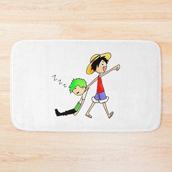 Item preview, Luffy and Zoro Straw Hat Duo designed and sold by FriskySloths.