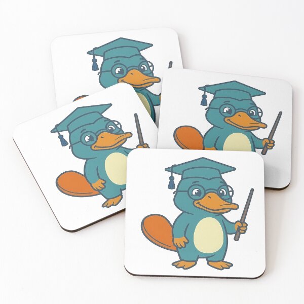 Item preview, Platypus Professor - Original Teacher Gift designed and sold by Pip The Platypus.