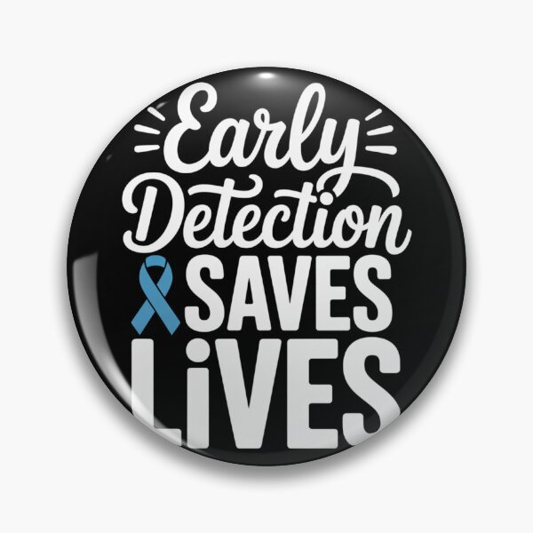Item preview, Early Detection Saves Lives Colon Cancer Awareness Shirt designed and sold by DarylWelsh2024.
