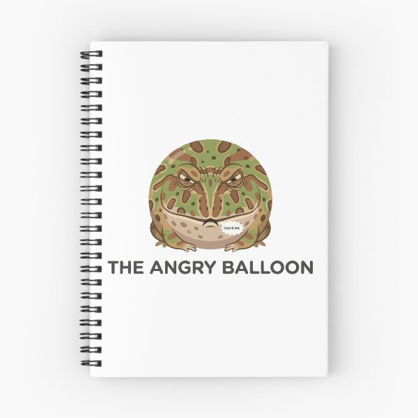 Item preview, Do Not Touch The Angry Balloon Pacman Frog designed and sold by Petzzz.