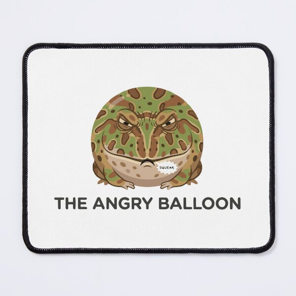 Item preview, Do Not Touch The Angry Balloon Pacman Frog designed and sold by Petzzz.